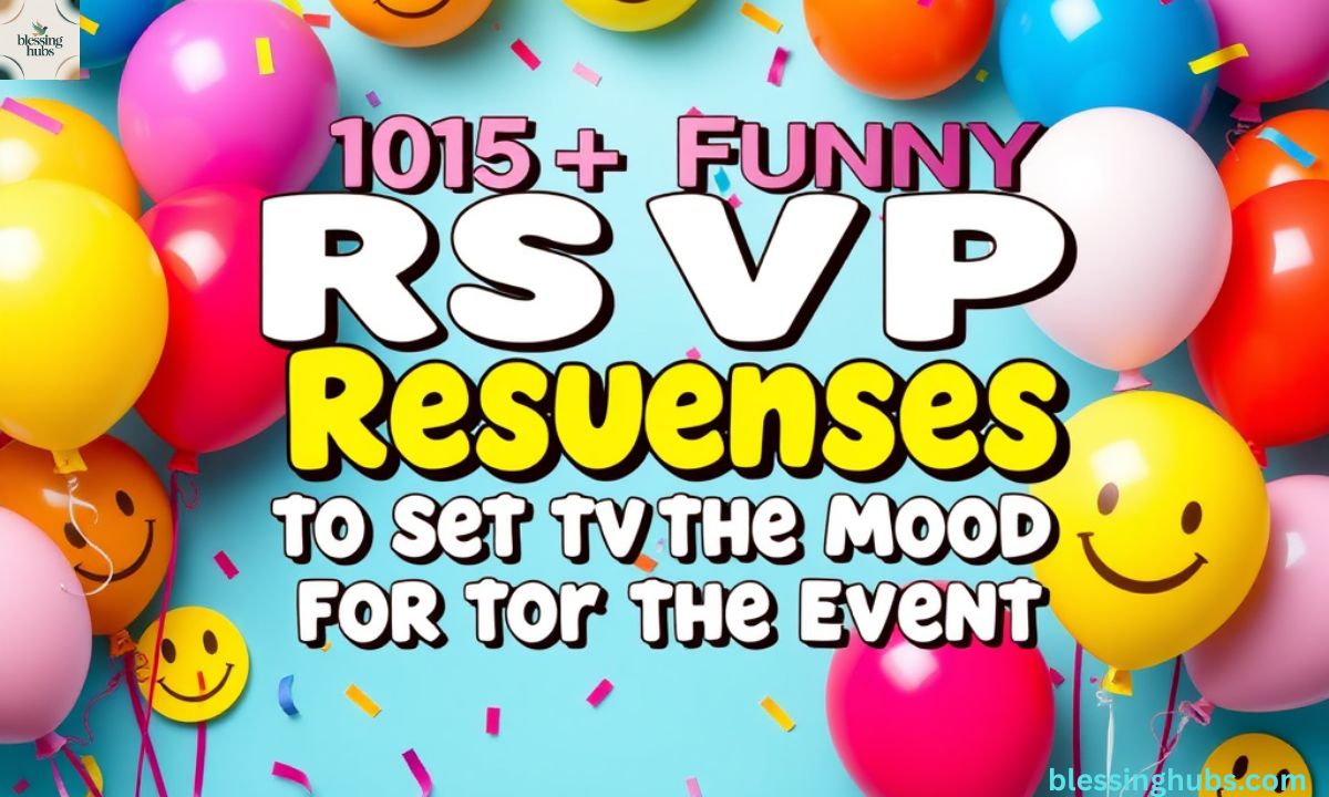 105+ Funny RSVP Responses to Set the Mood for the Event