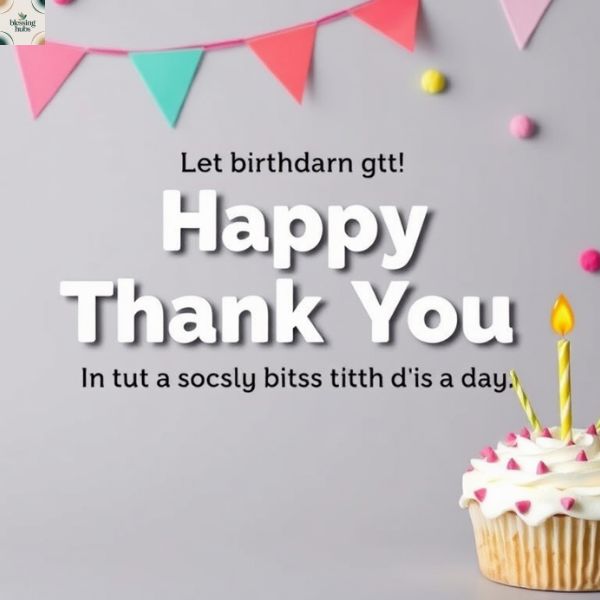 Funny Birthday Thank You Texts for Social Media Posts & Captions