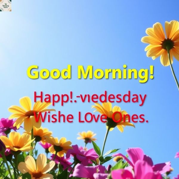 Good Morning Happy Wednesday Wishes for Loved Ones