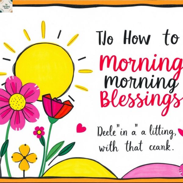 How to Create and Share Personalized Morning Blessings
