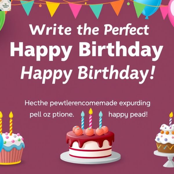 How to Write the Perfect Happy Birthday Message (With Examples)