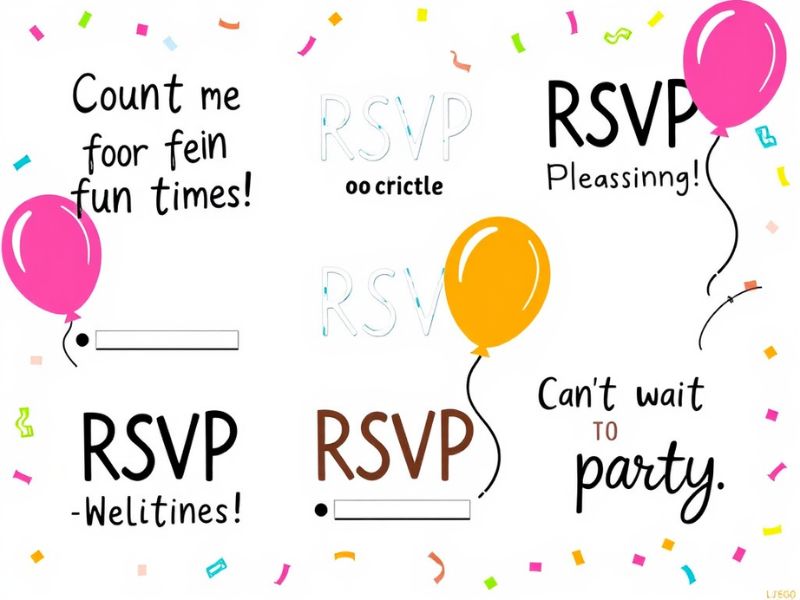 Laugh-Out-Loud RSVP Sayings to Use Anytime