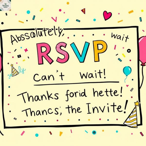 RSVP Comebacks That Are Lighthearted and Memorable
