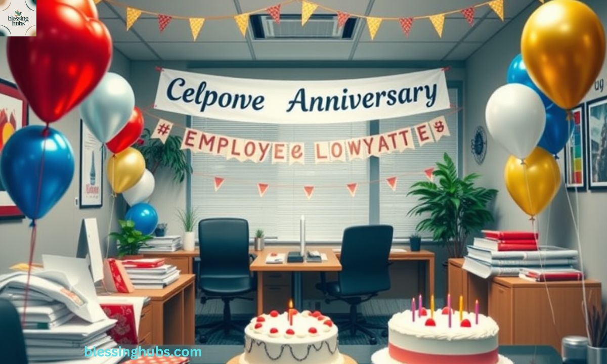 100+ Best Employee Anniversary Messages to Celebrate Loyalty and Success in Style