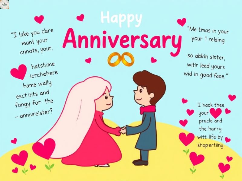 3. Funny Anniversary Wishes That Will Make Your Sister Laugh 🤣