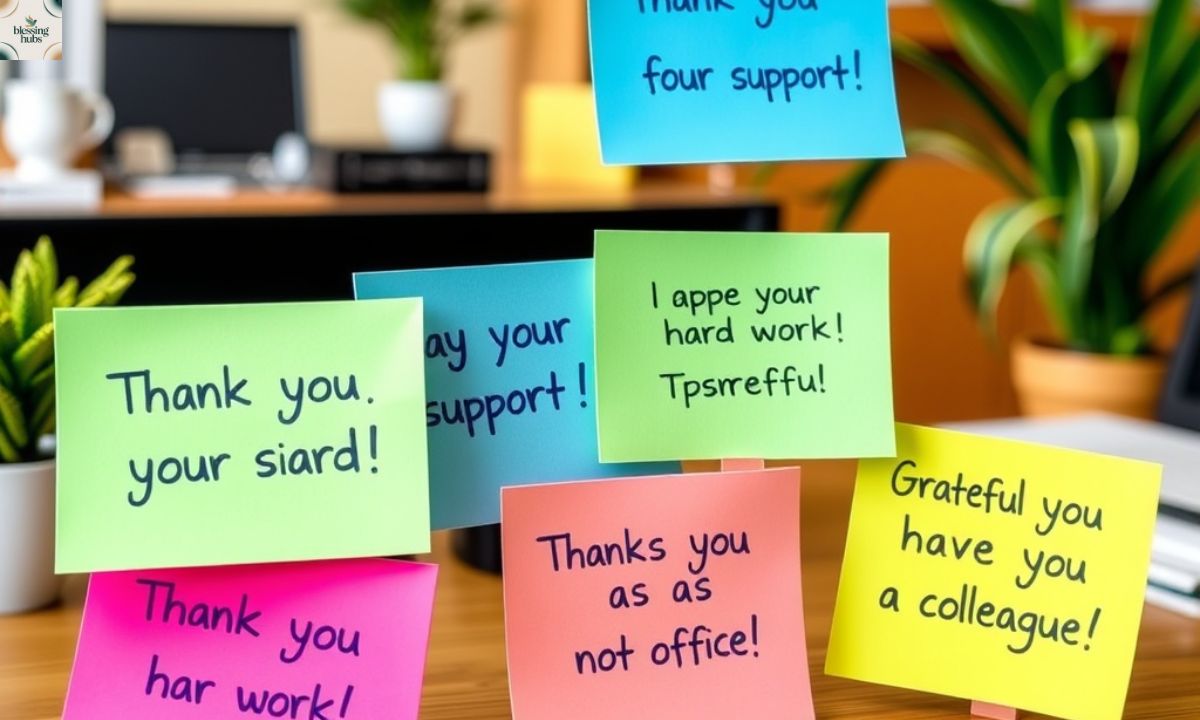 35+ Heartfelt Thank You Messages for Coworkers at the Office