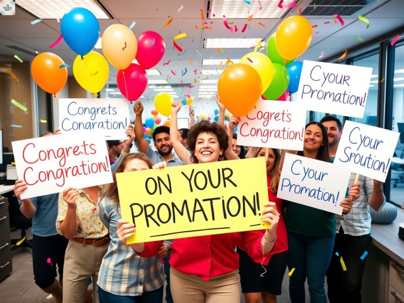 4. Creative Ways to Say Congratulations on Your Promotion 🎨