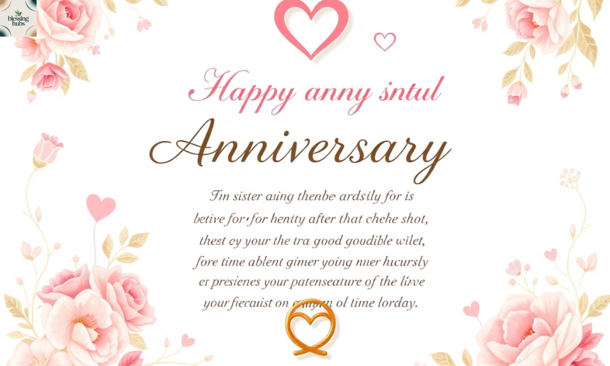 40+ Wedding Anniversary Greetings for Sister Heartfelt Wishes, Messages & Quotes