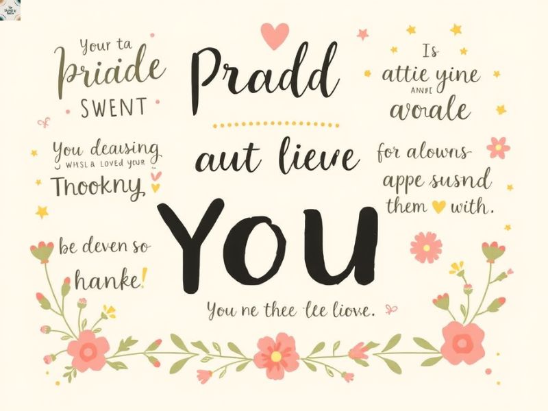 I Am So Proud of You Messages for Her