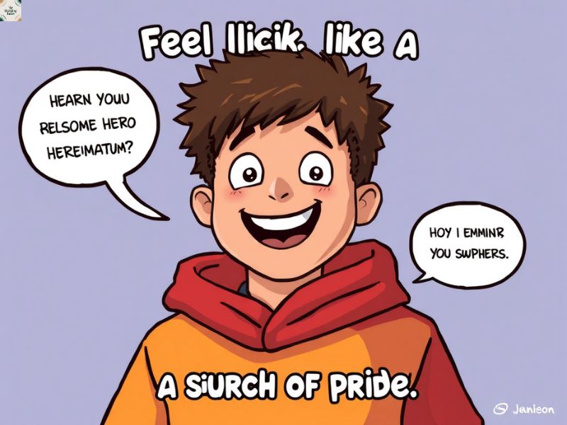 Jokes About Feeling Like a Hero Because I Have You as a Source of Pride