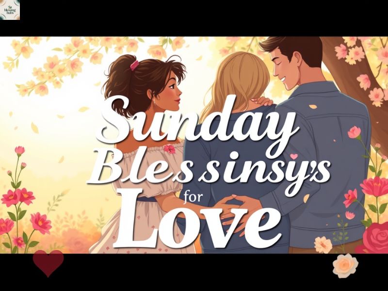 Sunday Blessings for Love, Her, Him, and Relationships