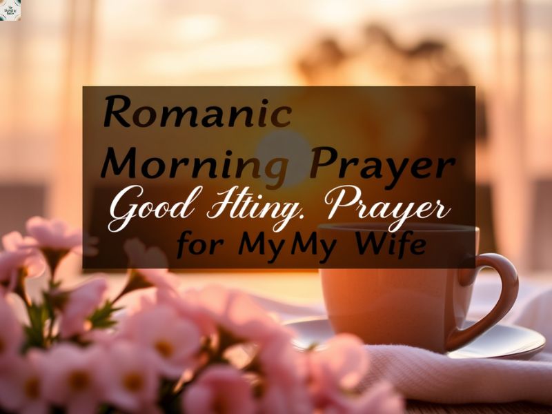 ✨ Romantic Good Morning Prayer for My Wife
