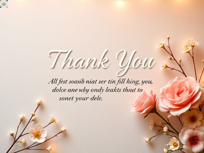 📩 Thank You Messages That Show Deep Sympathy and Appreciation