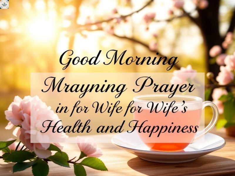 📬 Good Morning Prayer for Wife’s Health and Happiness