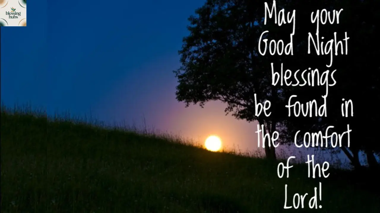 Goodnight Blessings